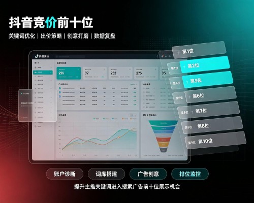 龙山抖音搜索竞价